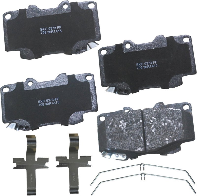 Bendix Premium SBC799 Ceramic Front Brake Pads for Toyota Tacoma 2004-1999 - Image 1